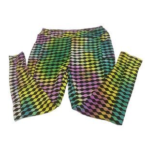 Waffle Knit Leggings with Pockets